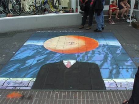 Geldern : Internationaler Straßenmalerwettbewerb